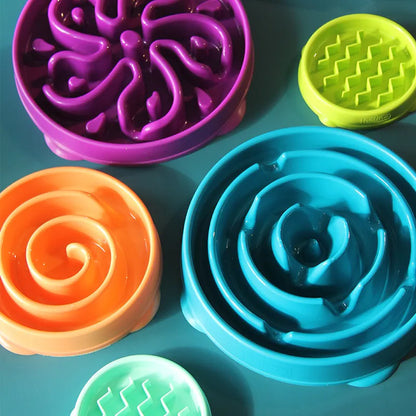 Slow Feeding Pet Bowl